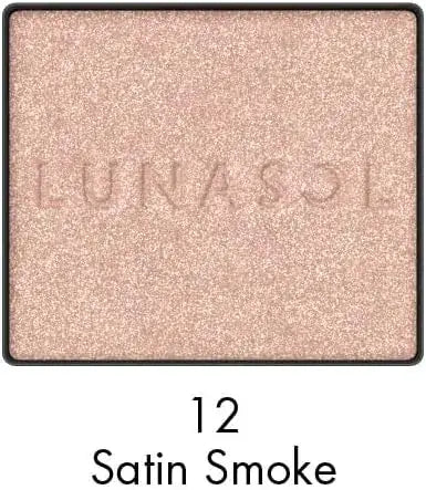 Lunasol Mono Eyeshadow 12 Satin Smoke 0.06 oz Smooth Satin Finish