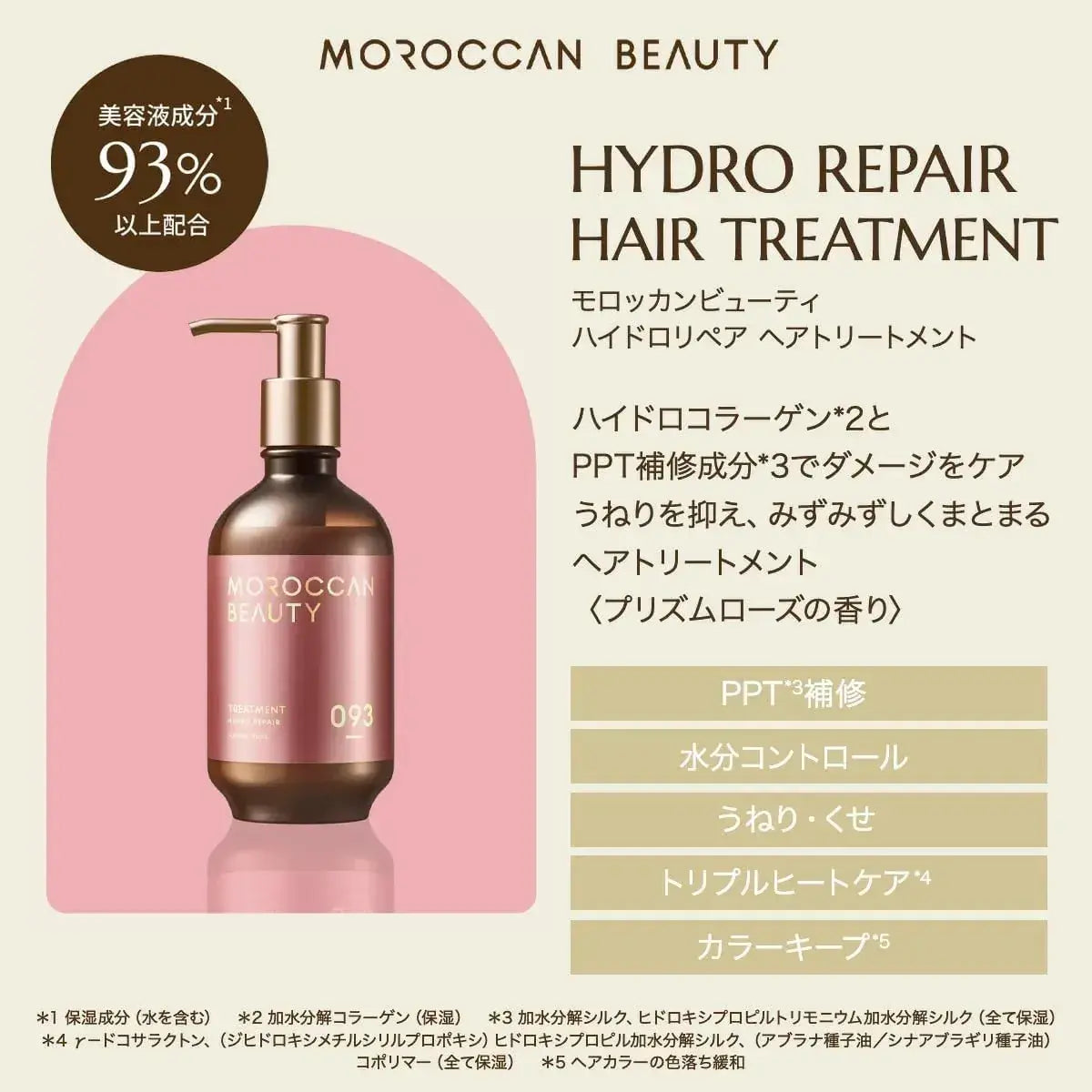Moroccan Beauty Hydro Repair Hair Treatment