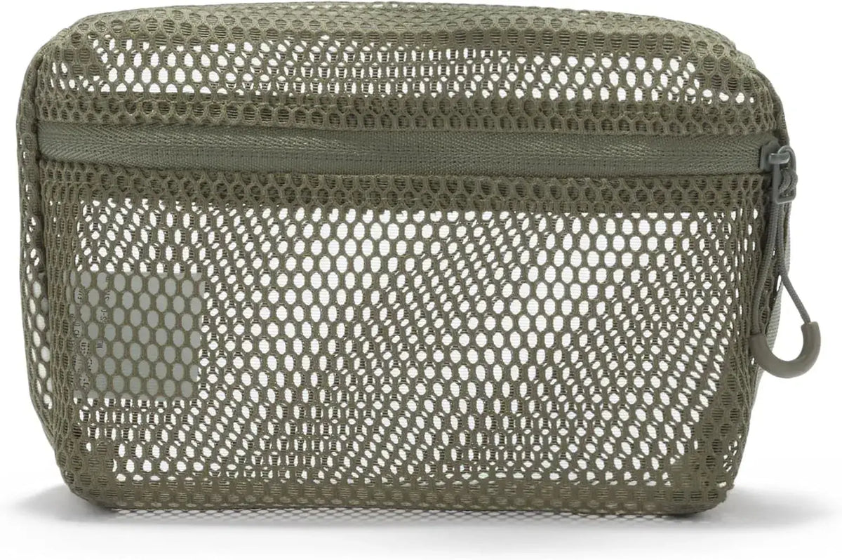 Muji 3D Mesh Case Storage Case - Khaki - 4550584730405