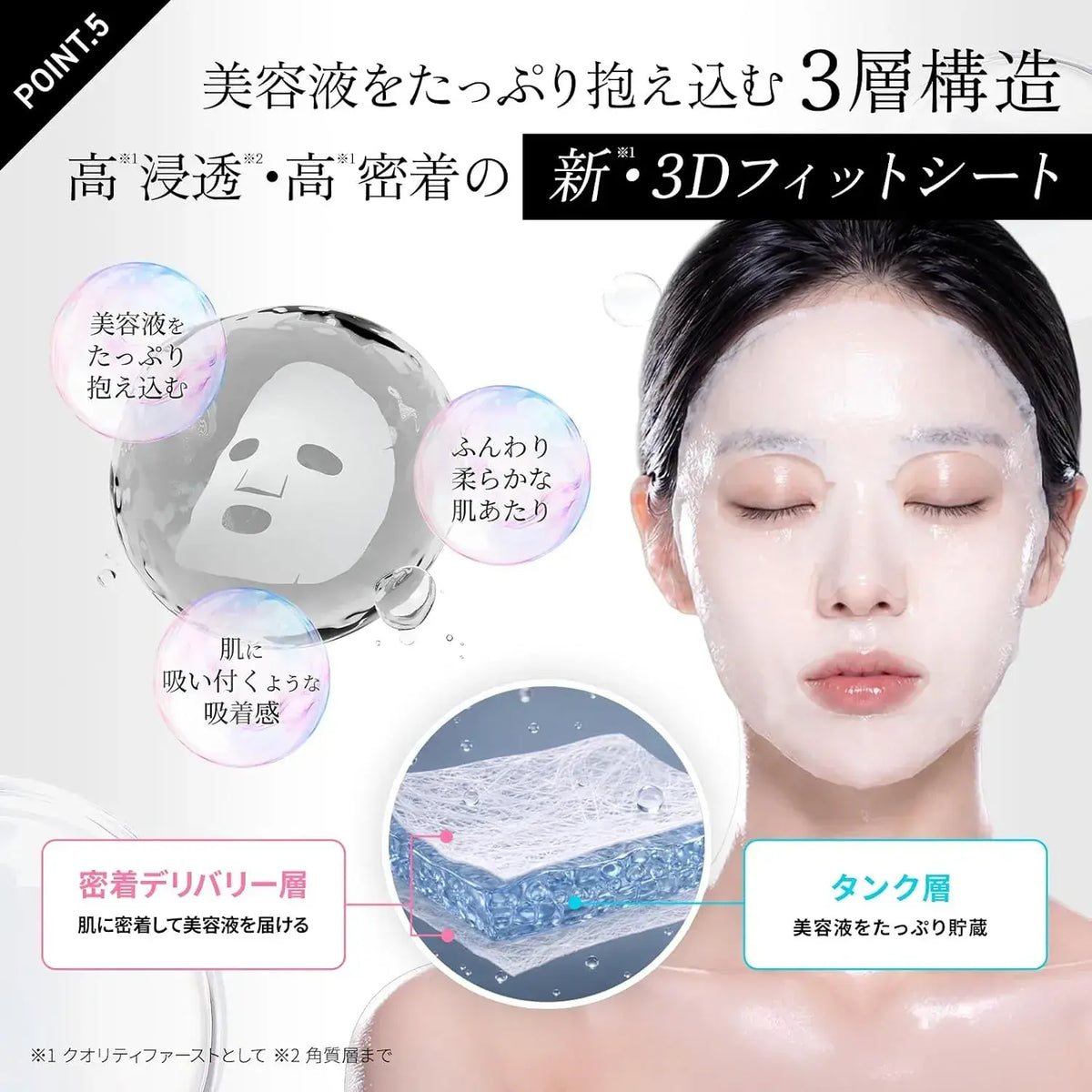 Quality 1st Derma Laser PRO Super Moisture Glow Face Mask