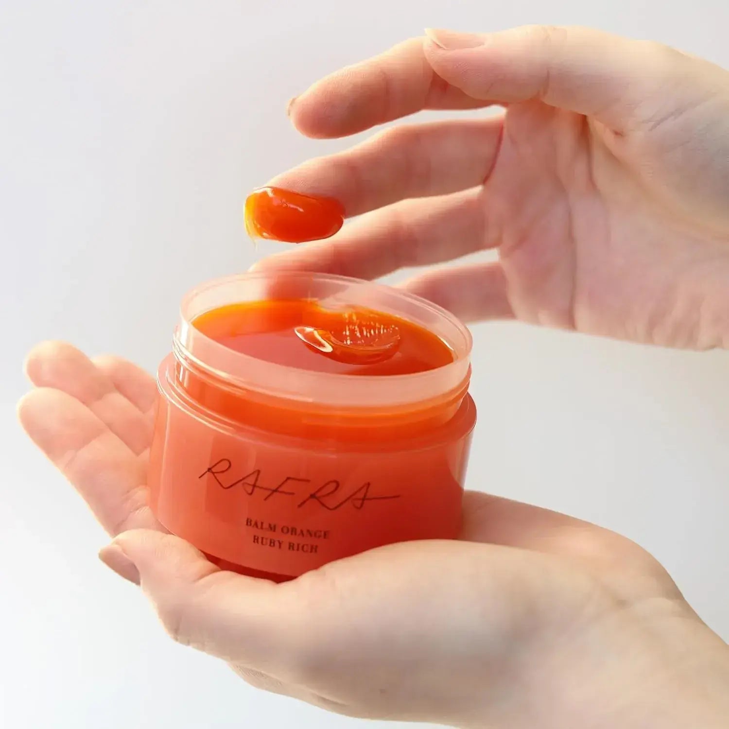 Rafra Cleansing Balm Orange Ruby Rose Scent 3.5 oz Natural