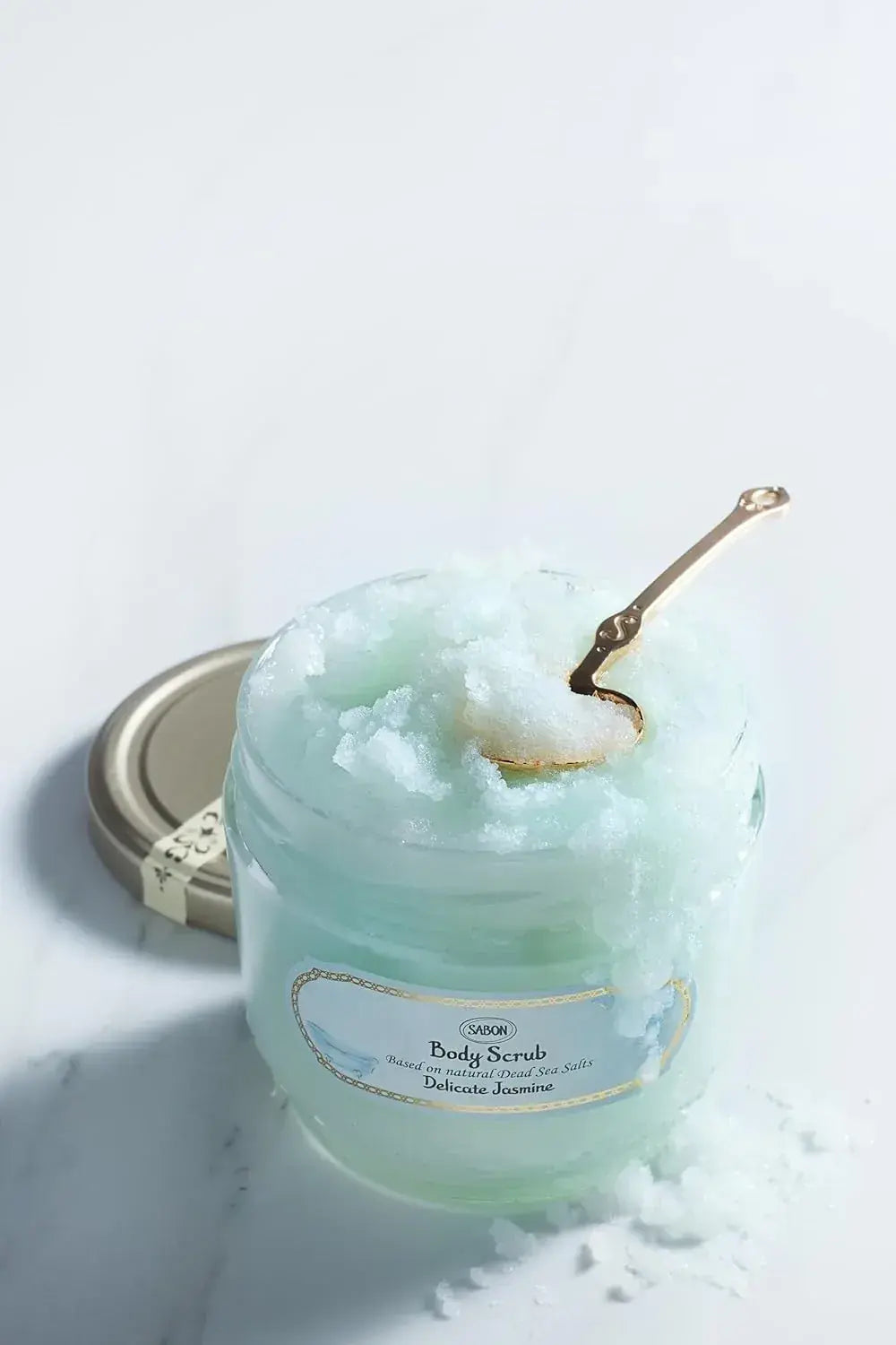 Sabon Body Scrub Delicate Jasmine Scented Exfoliating Cream