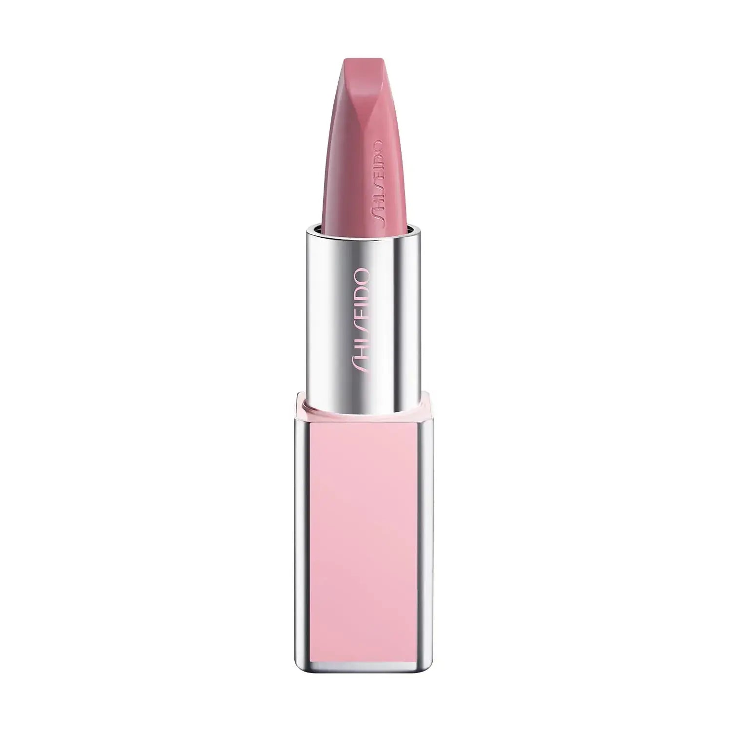 Shiseido Ginza Tokyo Lipstick Lip Gloss Techno Satin Gel - Le04 Mauve Pink - 4514254283806