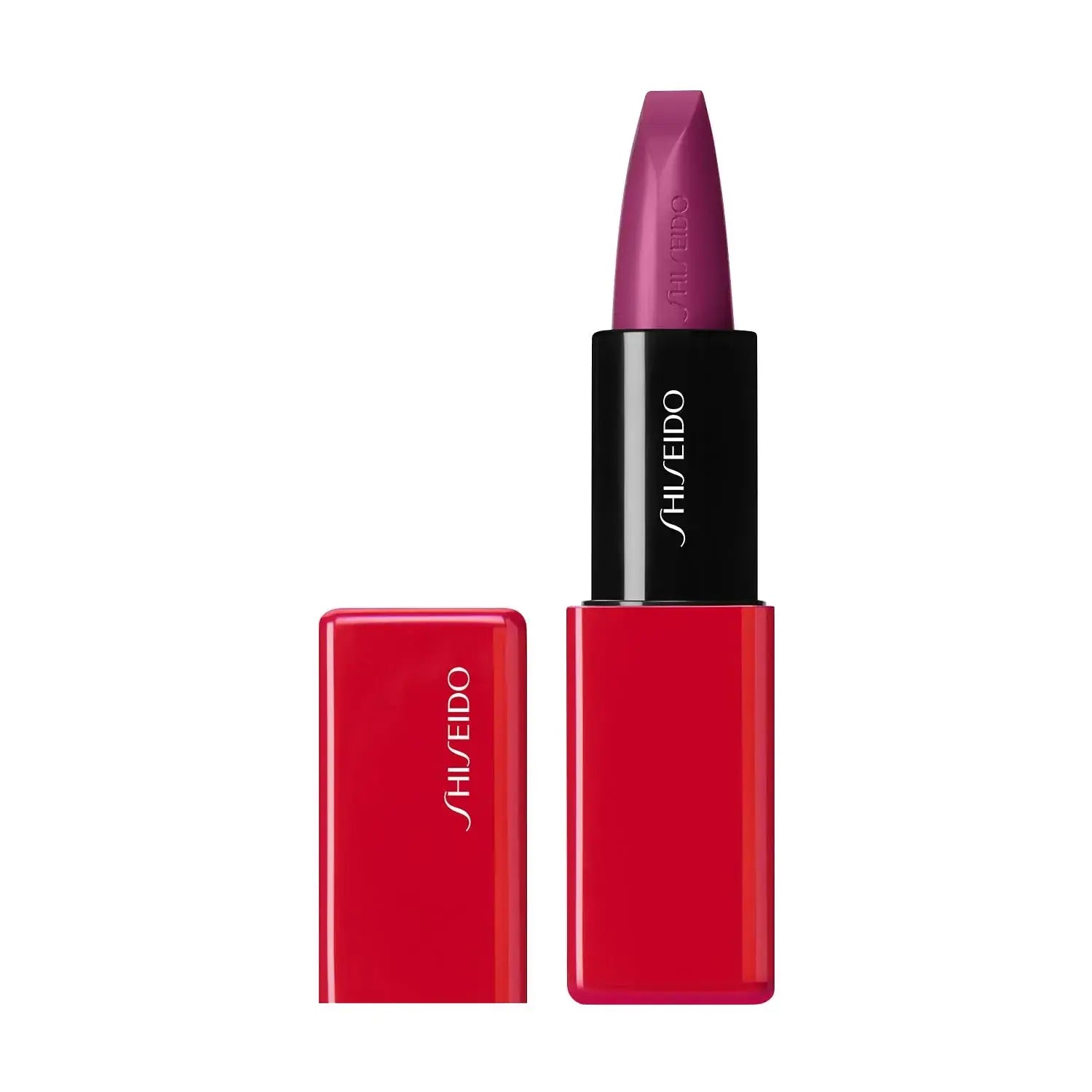 Shiseido Ginza Tokyo Lipstick Lip Gloss Techno Satin Gel - 423 Purple Glitch - 4514254101292