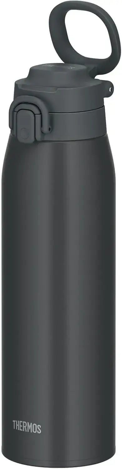 Thermos JOS-751 CHL Vacuum Insulated Travel Mug with Carrying Loop - Charcoal 1000ml - 4573603020479