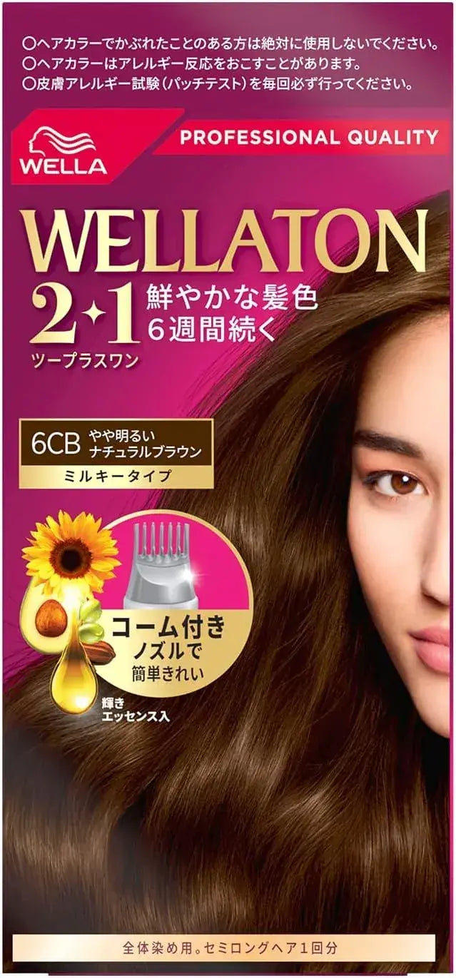 Wella Wellaton Hair Dye ҡар - 6 Cb Natural Brown - 4064666331928