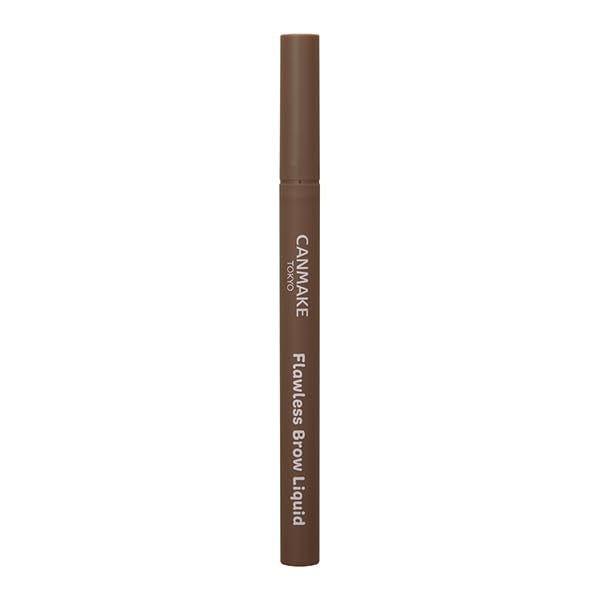 Canmake Flawless Brow Liquid Sesame Greige 03 - 0.5ml Charcoal Powder Matte Eyebrow