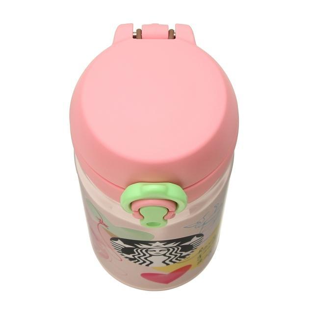 Starbucks Japan 25th Anniversary Heart Connection Bottle 350ml