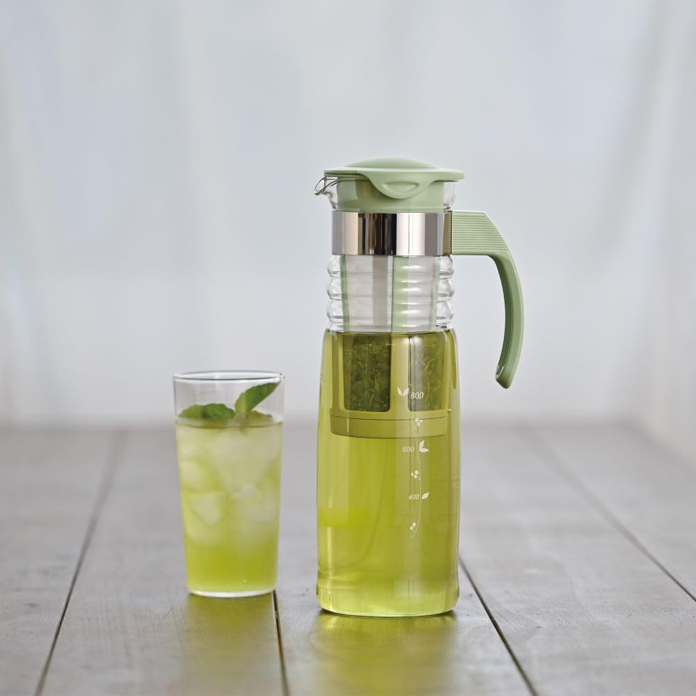Hario Cold Brew Tea Pot HCC-12-SG 1200ml Smoky Green