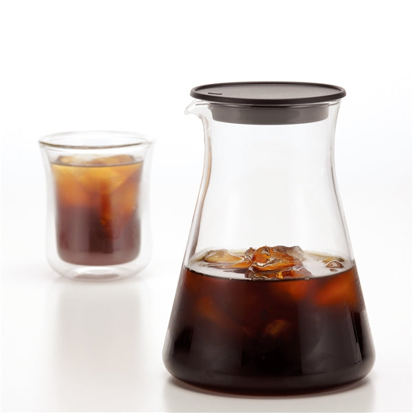 Iwaki Heat Resistant Glass Water Drip Coffee Server