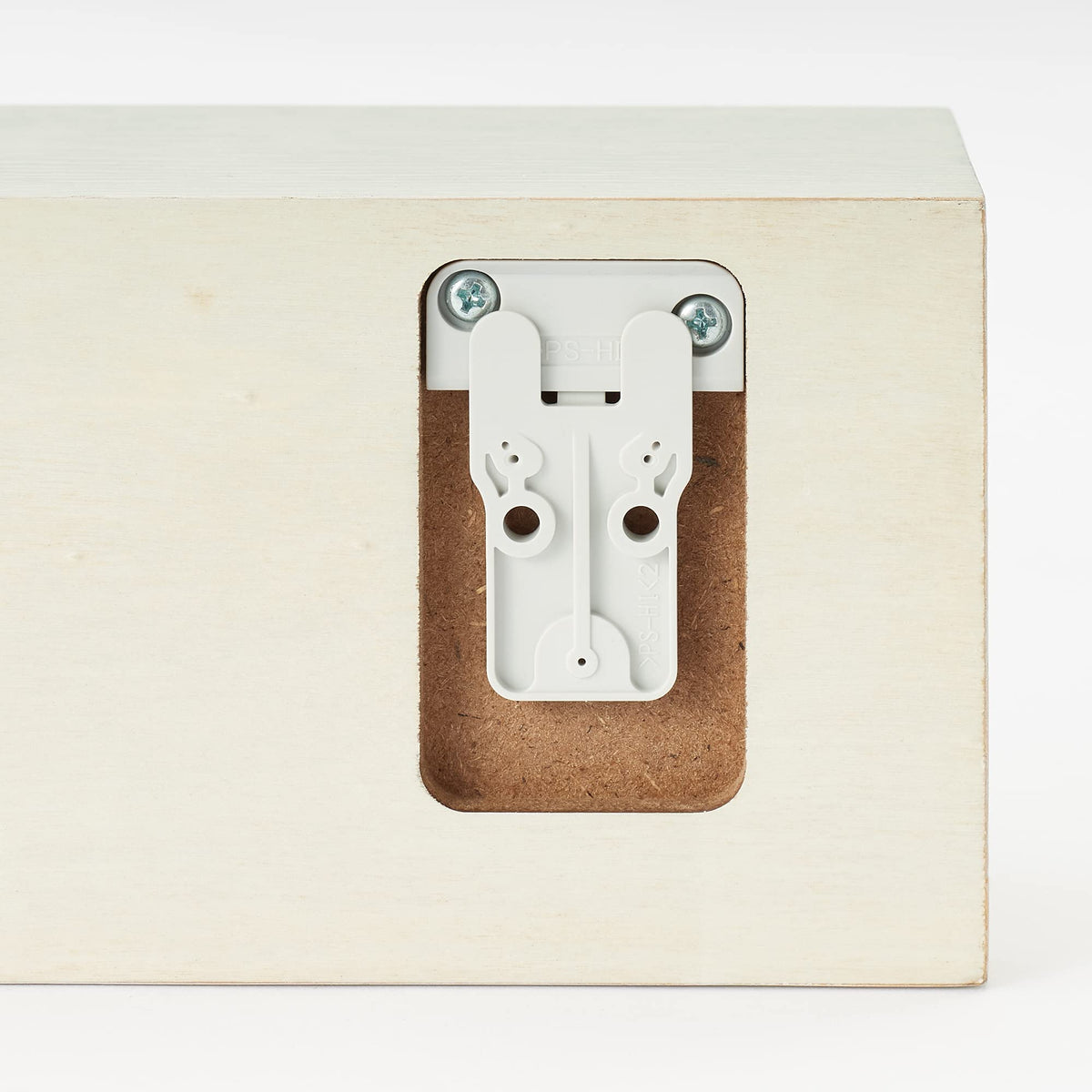 Mujirushi Ryohin Wall Mounted Furniture Shelf Oak Light Gray Japan 44X12X10Cm