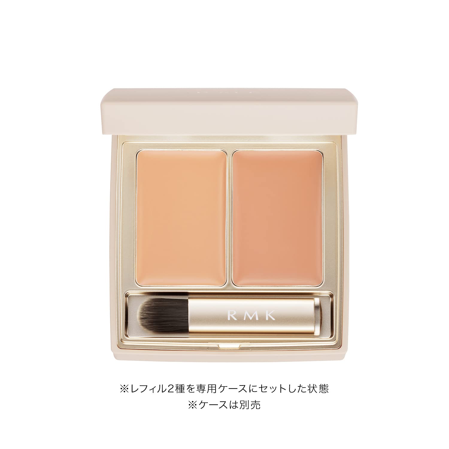 Rmk Flawless Cover Concealer 01 Pink Beige Refill Natural Brightness Transparency