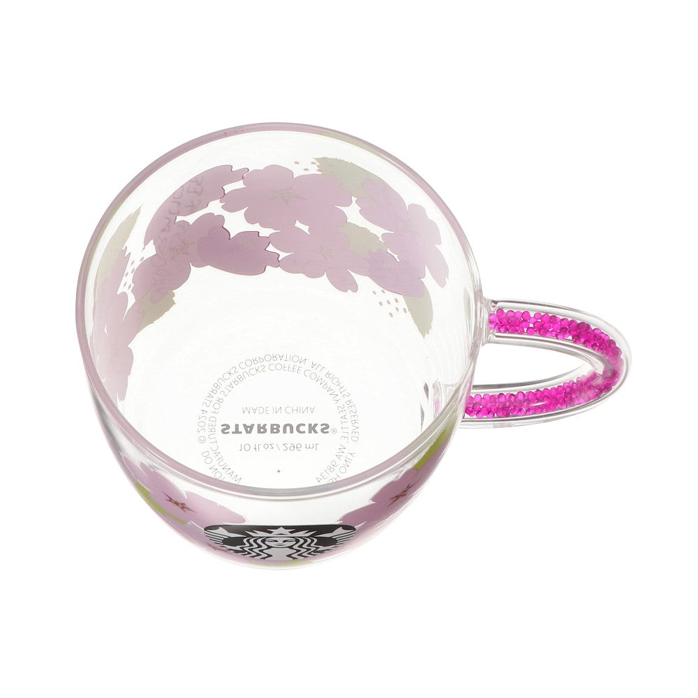 Sakura2024 Glass Mug 296ml | Starbucks Coffee Mugs