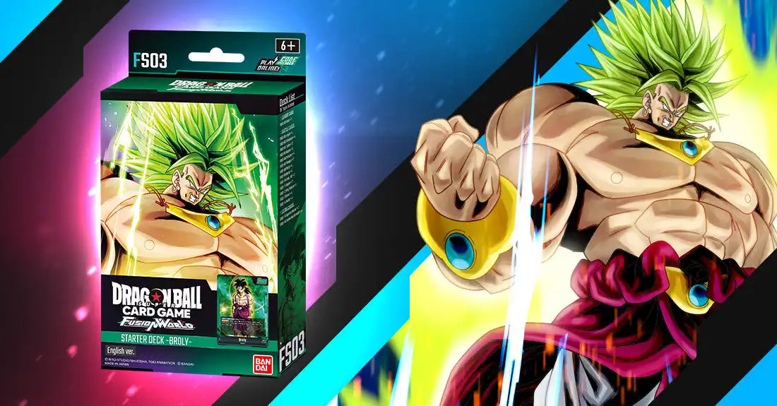 Dragon Ball Super Card Game Fusion World Starter Decks - Broly FS03