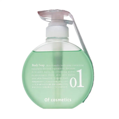 Of Cosmetics 01-G Moisturizing Body Soap Mint Grapefruit 300ml Salon Exclusive