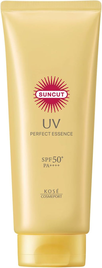 kose Suncut UV Perfect Essence Super Water Proof SPF50+ PA++++ 110g - Sunscreen For Face And Body