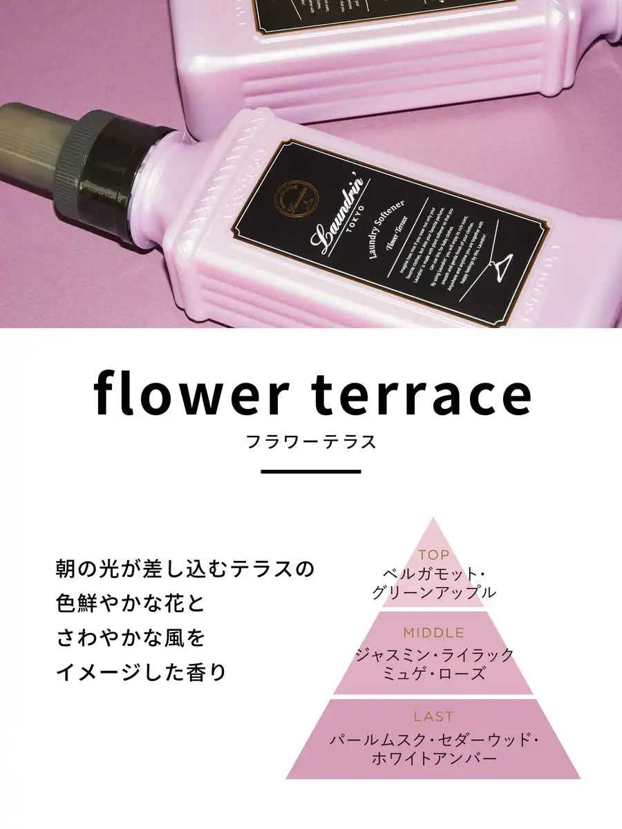 Laundry Laundrin Fabric Mist Flower Terrace Deodorizing Spray 370ML