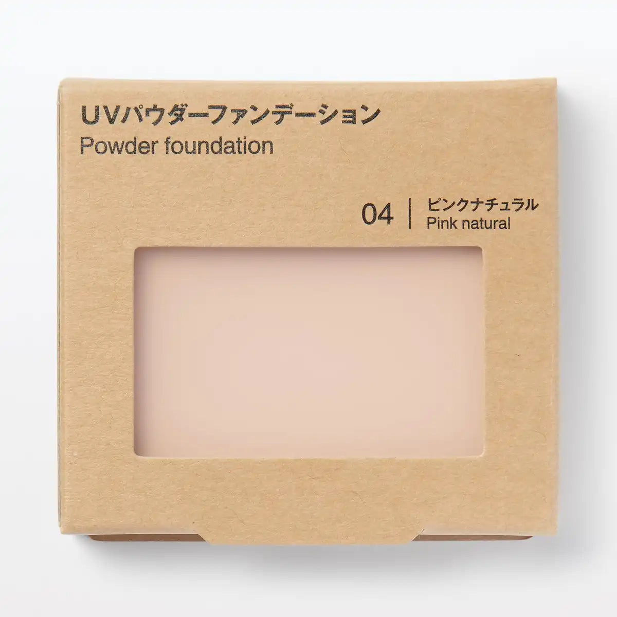 Muji UV Powder Foundation Pink Natural SPF 30 PA+++ 10.3g