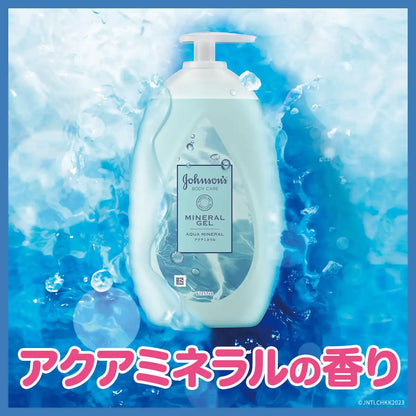 Lotion Gel Minérale Johnson Body Care 500ml Parfum Aqua Gel Hydratant avec Pompe