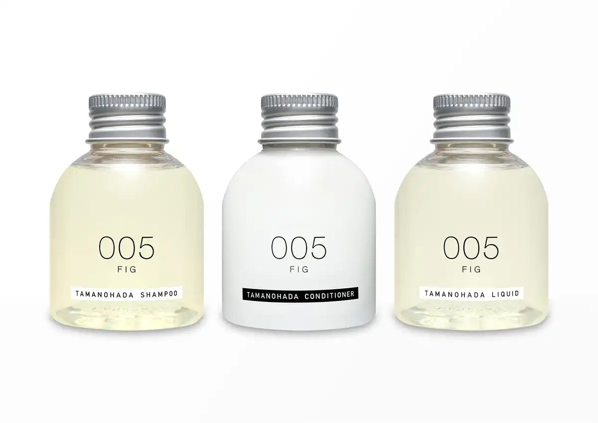 Tamanohada Amenities Set 80Ml x3 005 Fig Fragrance