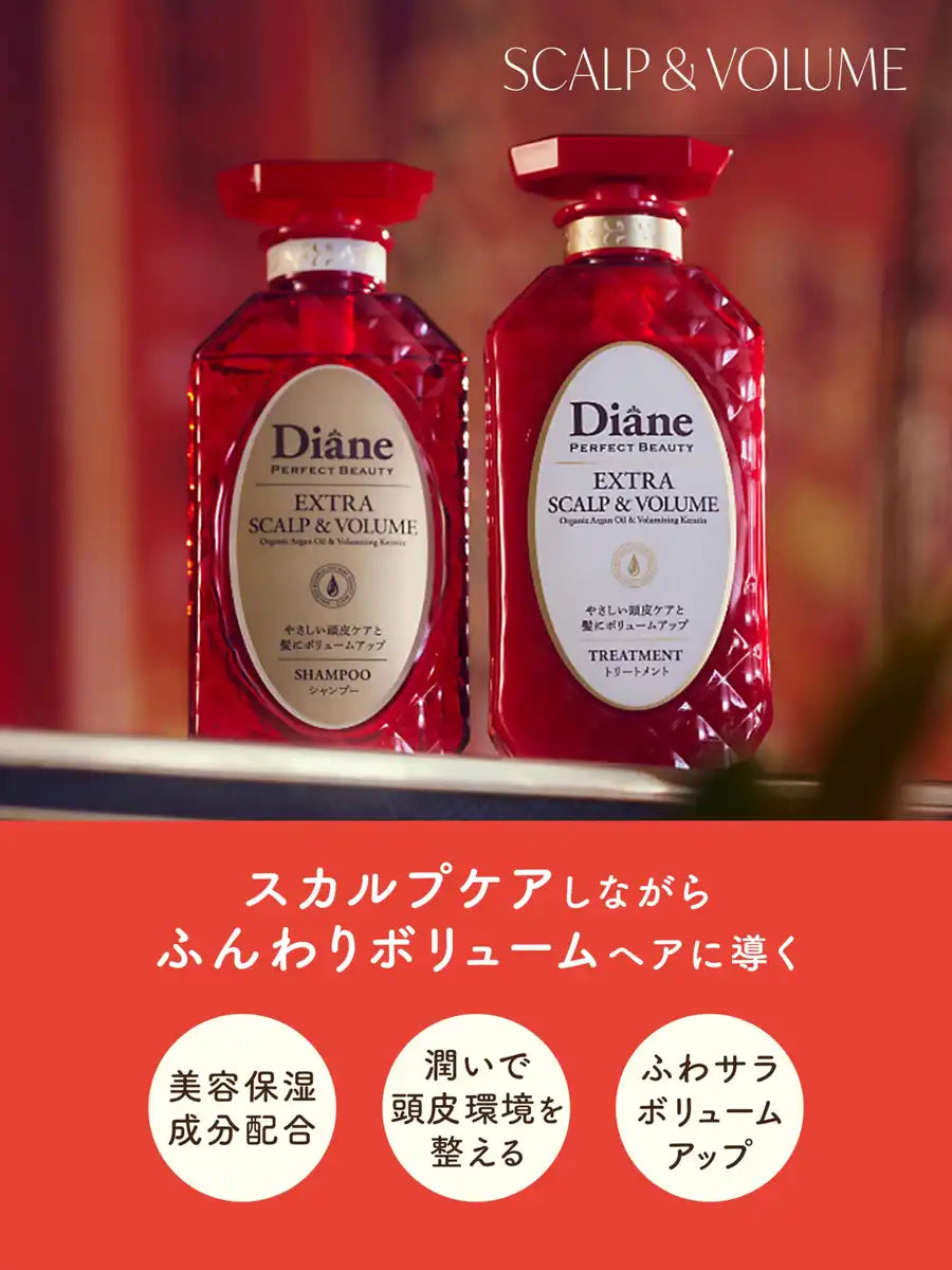 Diane Perfect Beauty Scalp and Volume Shampoo & Treatment Citrus Tea 450ml