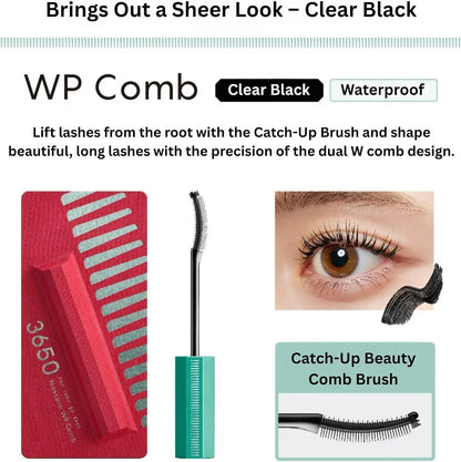 3650 San Roku Go Zero D Nee 3650 Mascara Waterproof Comb