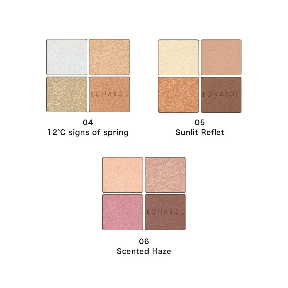 Lunasol Eye Coloration N 05 Eyeshadow Palette for Vibrant Look