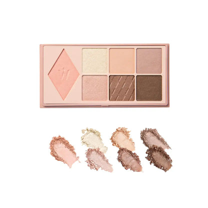 Wonjungyo W Palette de fards à paupières Daily Mood Up 8G Trench Brown Matte Pearl