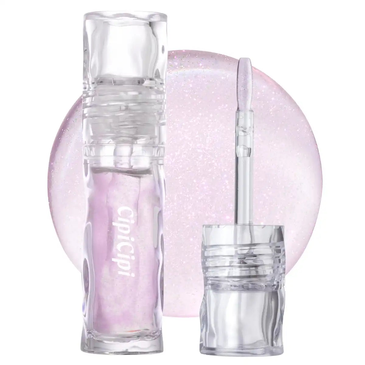 Cipicipi Glass Plumper Lip Gloss 01 Hachimitsu Pink 3.4G para labios más llenos