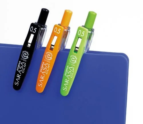Sarasa Gel Ballpoint Pen Set 1.0mm 9 Vibrant Colors Clip Design