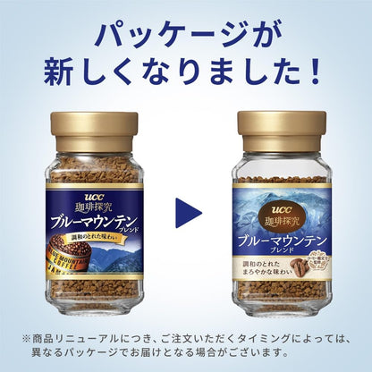 Ucc Blue Mountain Blend 咖啡瓶 45g - 口感和谐、香气优雅的速溶咖啡