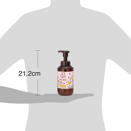 Saraya Alau Foaming Body Soap 16.2 fl oz Fresh Cleansing