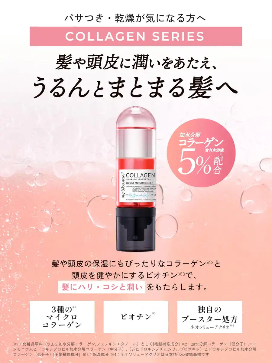 My Boostars 胶原蛋白护发喷雾 40ml 适用于头皮和保湿