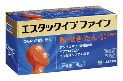 Estac Eve Fine 45 Tablets | Effective Relief | Brand: Estac