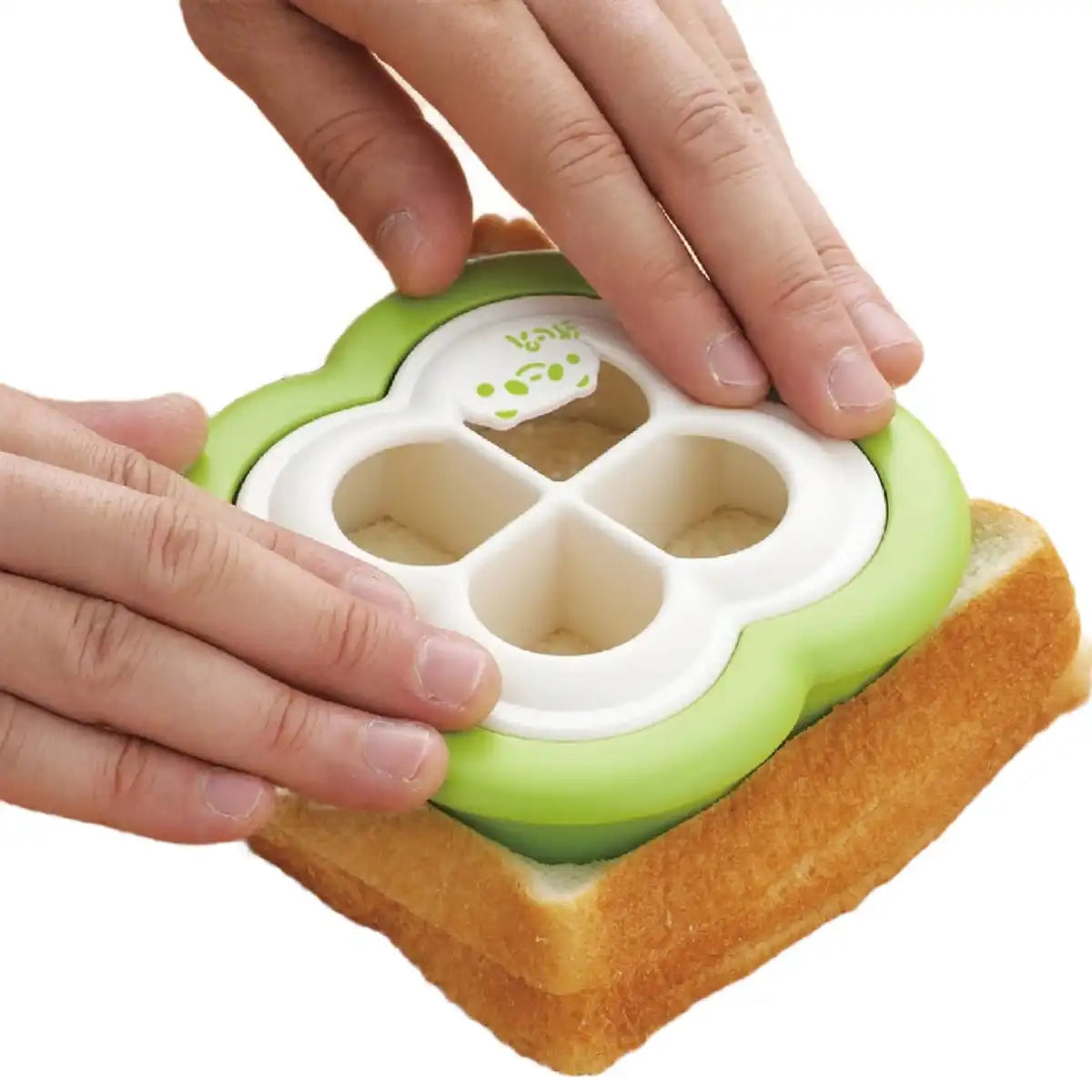 Akebono Clover-Shaped Sandwich Cutter & Sealer