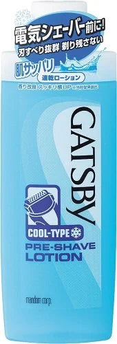 Gatsby Pre Shave Lotion 140ml for Smooth Shaving Experience