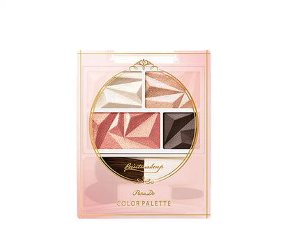 Paleta de Colores Parado 01 Kit Básico de Maquillaje Femenino para Ojos y Mejillas