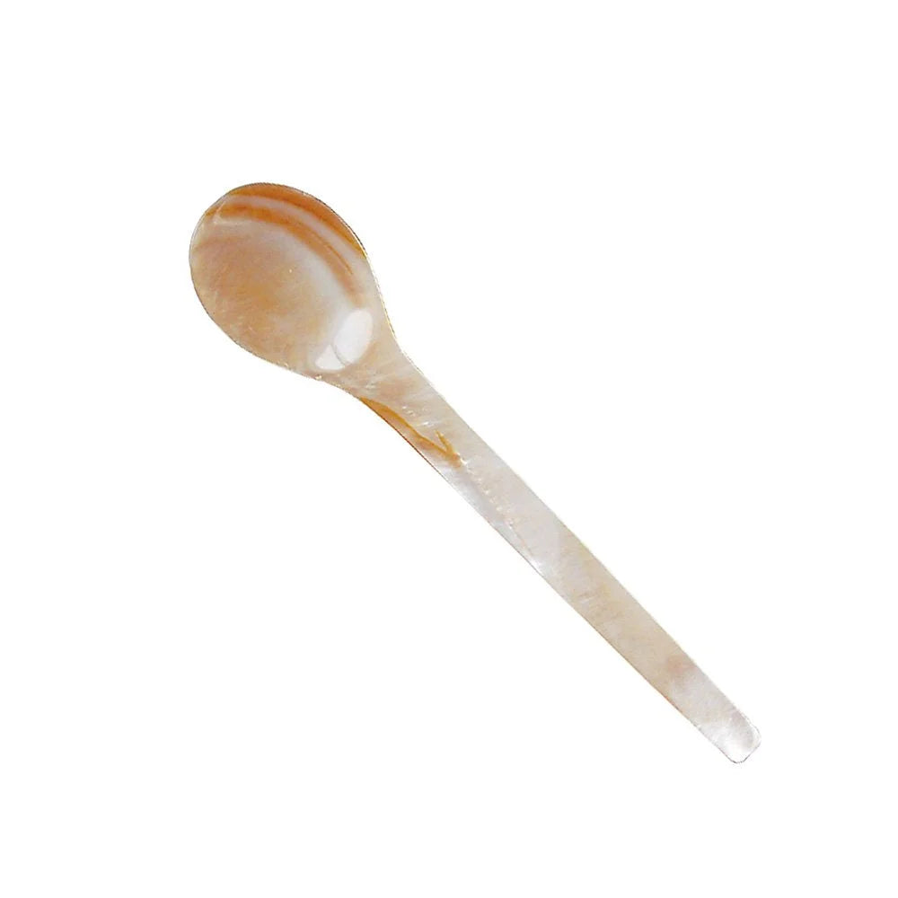 Yamaco Shell Cutlery Spoon Rose M 08810 Elegant Dining Spoons