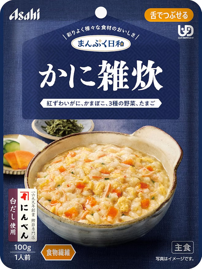 Asahi Balance Menu Bouillie de Crabe 100G