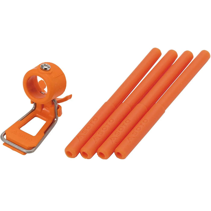 Soto Japan St-3106Rg Regulator Stove Senyou Color Assist Set Orange