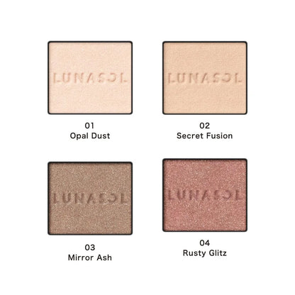 Lunasol Mono Eye Coloration 02 Eyeshadow - Vibrant Eye Makeup Shade