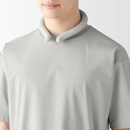 Muji Gray Neck Cooler L 15.5x18cm Inner Circumference 39cm 83896102