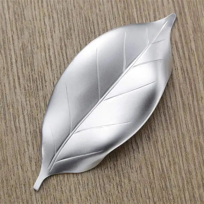 Tsubame Shinko Stainless Steel Leaf Shaped Chopstick Rest Gold