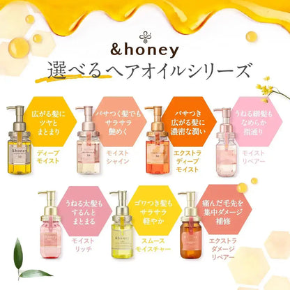 &honey Pixie Moist Silky Hair Oil 100ml Limited Edition 2024 Winnie Pooh