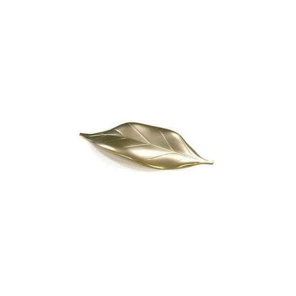 Tsubame Shinko Stainless Steel Leaf Shaped Chopstick Rest Gold