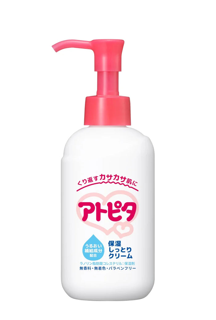 Attopita Crème Hydratante Flacon Pompe 150G Grande Capacité Hydratation
