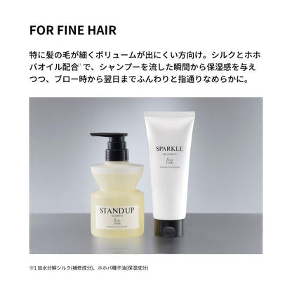 &Be Stand Up Shampoo for Volume and Shine - 16oz Sulfate-Free Formula