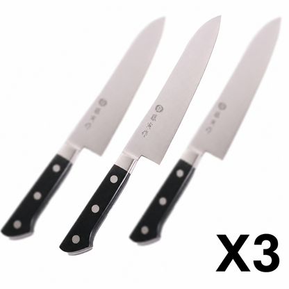 Tojiro Fujitora Dp 3-Layer Gyuto Kitchen Knife 210mm Set of 3