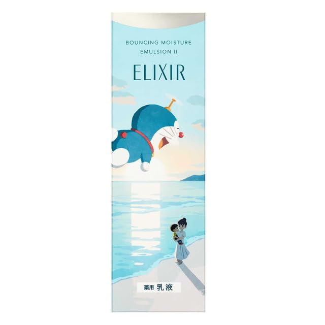 Elixir Supérieur Lift Moist Emulsion Sp 2 Édition Doraemon 130Ml Aqua Floral