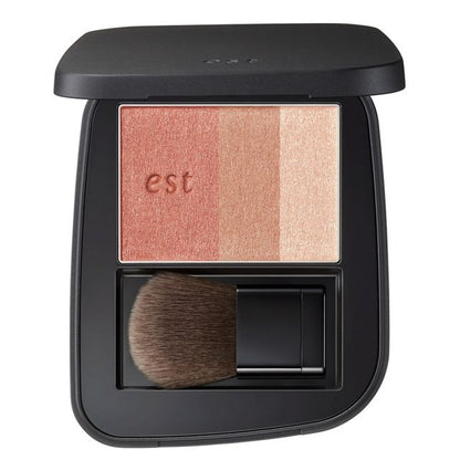 Est Transfia Blush 02 Cheek Powder Lightweight Long-Lasting Formula